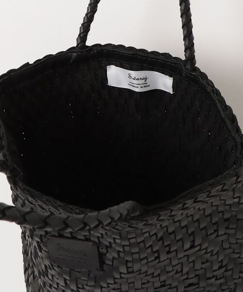 MAISON mou（メゾンムー）の「【Swaraj/スワラージ】手編みメッシュレザーTOTE(牛革)本革（トートバッグ・レディース・ブラック/シルバー/ブラウン/ゴールド/ホワイト・FREE）」の8枚目の写真