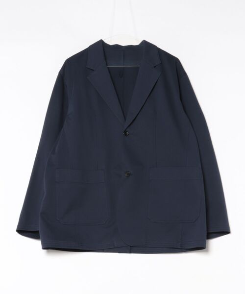ZUCCa(ズッカ)の「T/C TWILL JERSEY / S(テーラードジャケット・レディース・ライトブルー/イエロー/ネイビー・M size/X-LARGE)」の3枚目の写真
