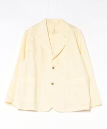 ZUCCa | T/C TWILL JERSEY / S(テーラードジャケット)