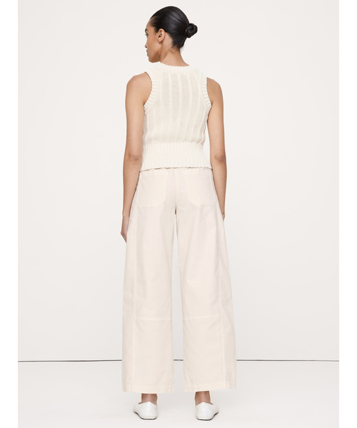 Banana Republic(バナナリパブリック)の「ミッドライズ リラックス ペインター プルオン パンツ(その他パンツ・レディース・カーキ/ブラック/その他/アイボリー・S/XS/L/M)」の8枚目の写真