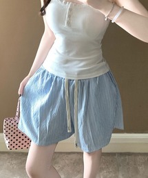 総柄ショートパンツルームウェアパンツ夏用