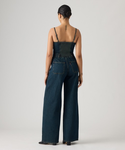 Levi's(リーバイス)の「Levi's/リーバイス シーム ジャンプスーツ ミディアムインディゴ(サロペット/オーバーオール・レディース・ダークインディゴブルー・XS/S/M)」の3枚目の写真