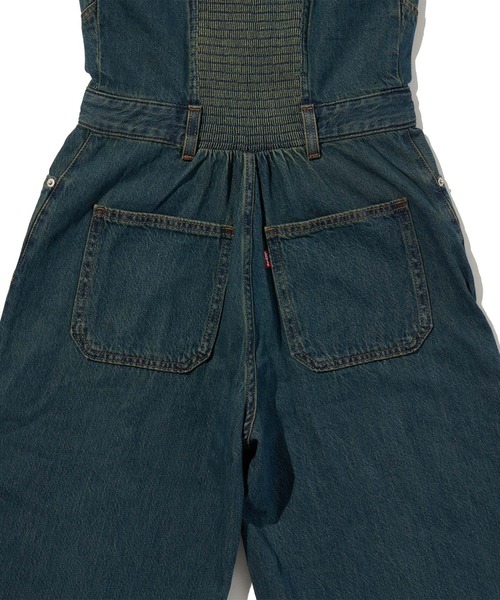 Levi's(リーバイス)の「Levi's/リーバイス シーム ジャンプスーツ ミディアムインディゴ(サロペット/オーバーオール・レディース・ダークインディゴブルー・XS/S/M)」の11枚目の写真
