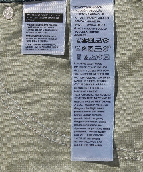 Levi's(リーバイス)の「Levi's/リーバイス シーム ジャンプスーツ ミディアムインディゴ(サロペット/オーバーオール・レディース・ダークインディゴブルー・XS/S/M)」の15枚目の写真