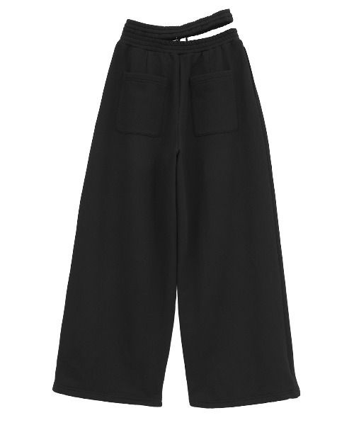 CLANE(クラネ)の「SLASH WAIST SWEAT PANTS(スウェットパンツ・レディース・ブラウン/ブラック/グレー・1/2)」の11枚目の写真