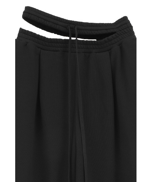 CLANE(クラネ)の「SLASH WAIST SWEAT PANTS(スウェットパンツ・レディース・ブラウン/ブラック/グレー・1/2)」の12枚目の写真