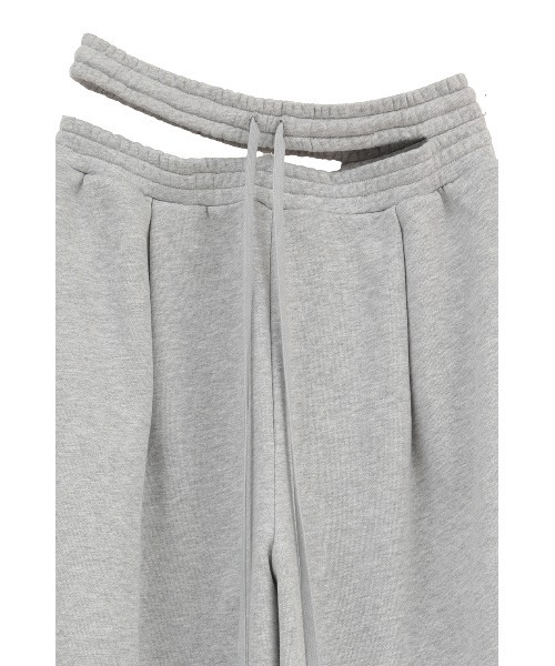 CLANE(クラネ)の「SLASH WAIST SWEAT PANTS(スウェットパンツ・レディース・ブラウン/ブラック/グレー・1/2)」の17枚目の写真