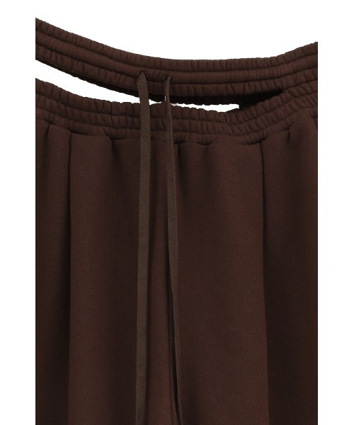 CLANE(クラネ)の「SLASH WAIST SWEAT PANTS(スウェットパンツ・レディース・ブラウン/ブラック/グレー・1/2)」の22枚目の写真