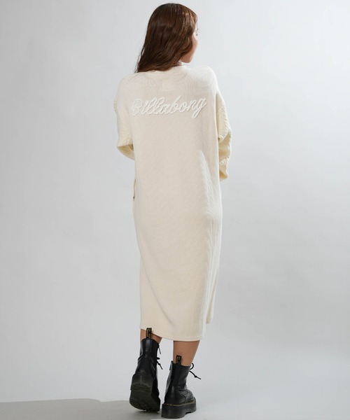 BILLABONG(ビラボン)の「BILLABONG/ビラボン ニットワンピース BG014352(ワンピース・レディース・ブラック/アイボリー・M)」の6枚目の写真