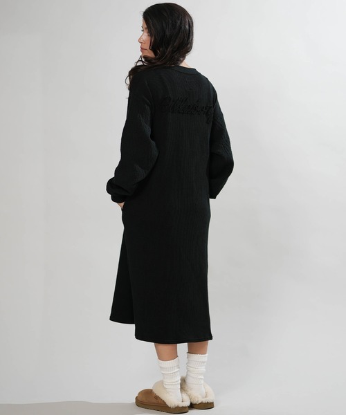 BILLABONG(ビラボン)の「BILLABONG/ビラボン ニットワンピース BG014352(ワンピース・レディース・ブラック/アイボリー・M)」の12枚目の写真