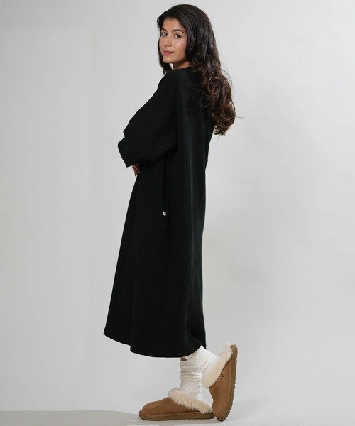 BILLABONG(ビラボン)の「BILLABONG/ビラボン ニットワンピース BG014352(ワンピース・レディース・ブラック/アイボリー・M)」の14枚目の写真