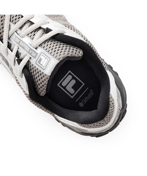 FILA(フィラ)の「FILA ECHAPPE MS v2 / フィラエシャッペエムエスブイ2(スニーカー・レディース・ダークグレー・23.0cm/23.5cm/24.0cm/24.5cm/25.0cm/25.5cm/26.0cm/26.5cm)」の7枚目の写真