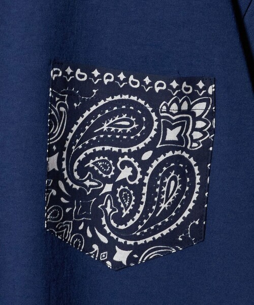 California General Store(California General Store)の「<ORIGINAL Charcoal × WALLA WALLA SPORT × California General Store>バンダナ Tシャツ(Tシャツ/カットソー・メンズ・ホワイト/ネイビー/ブラウン系・XL/L/M/S)」の16枚目の写真