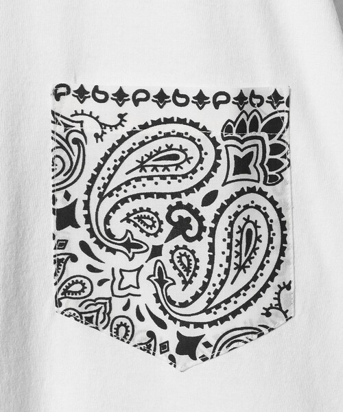 California General Store(California General Store)の「<ORIGINAL Charcoal × WALLA WALLA SPORT × California General Store>バンダナ Tシャツ(Tシャツ/カットソー・メンズ・ホワイト/ネイビー/ブラウン系・XL/L/M/S)」の8枚目の写真