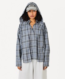 MULTI BUTTON CHECK SHIRT