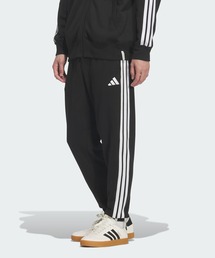 エッセンシャルズ プラス レギュラーフィット スリーストライプス フレンチテリー フルレングス カフ パンツ / アディダス adidas