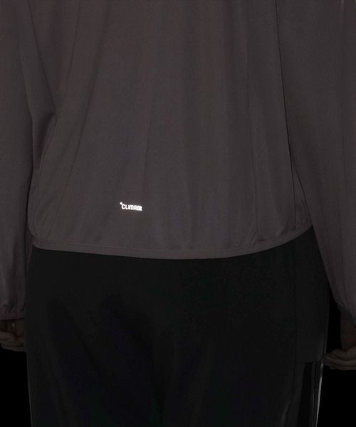 adidas（アディダス）の「マストハブ UV ニット フルジップ パーカー / アディダス adidas（ブルゾン・レディース・ベージュ・XX-LARGE/LARGE/MEDIUM/SMALL/X-LARGE）」の4枚目の写真