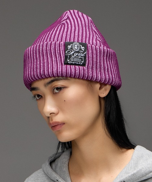 BICOLOR RIB CUFF BEANIE（ニットキャップ/ビーニー）｜X-girl