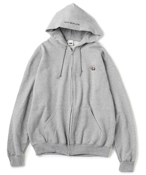 FRUIT OF THE LOOM(フルーツオブザルーム)の「ZIP HOODY(パーカー・メンズ・ブラック/杢グレー/ネイビー・M/S/XL/L)」の2枚目の写真