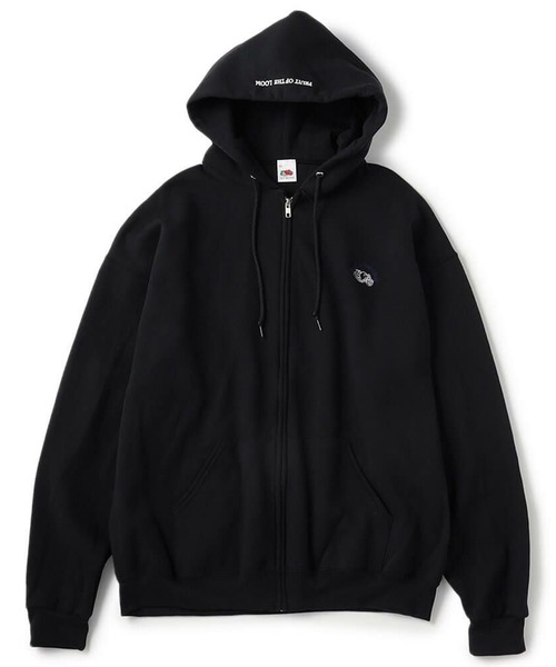FRUIT OF THE LOOM(フルーツオブザルーム)の「ZIP HOODY(パーカー・メンズ・ブラック/杢グレー/ネイビー・M/S/XL/L)」の1枚目の写真