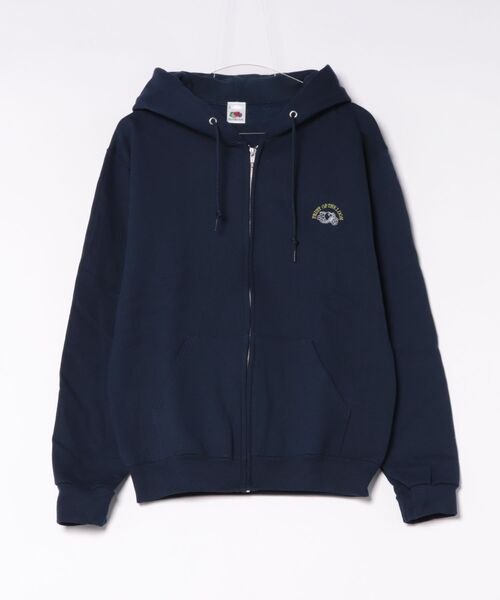 FRUIT OF THE LOOM(フルーツオブザルーム)の「ZIP HOODY(パーカー・メンズ・ブラック/杢グレー/ネイビー・M/S/XL/L)」の18枚目の写真