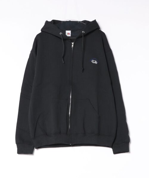 FRUIT OF THE LOOM(フルーツオブザルーム)の「ZIP HOODY(パーカー・メンズ・ブラック/杢グレー/ネイビー・M/S/XL/L)」の17枚目の写真