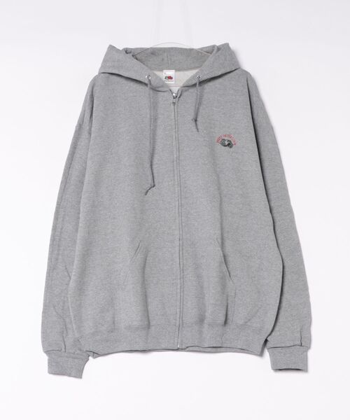 FRUIT OF THE LOOM(フルーツオブザルーム)の「ZIP HOODY(パーカー・メンズ・ブラック/杢グレー/ネイビー・M/S/XL/L)」の16枚目の写真