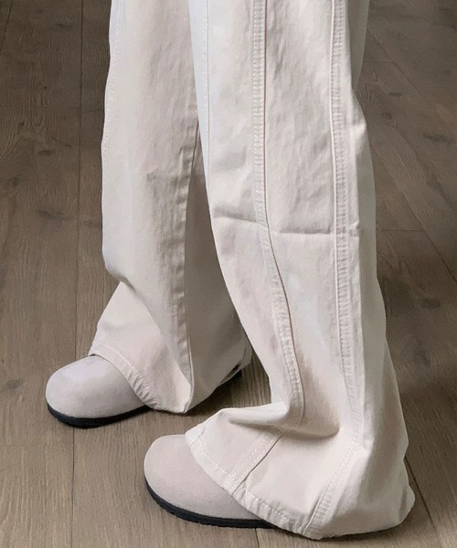 Flugge(フラッジー)の「ワイドバギーパンツ(その他パンツ・レディース・アイボリー・MEDIUM/LARGE)」の6枚目の写真