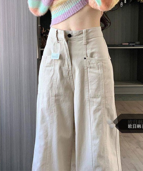 Flugge(フラッジー)の「ワイドバギーパンツ(その他パンツ・レディース・アイボリー・MEDIUM/LARGE)」の8枚目の写真