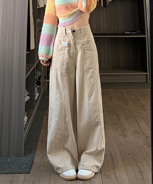 Flugge(フラッジー)の「ワイドバギーパンツ(その他パンツ・レディース・アイボリー・MEDIUM/LARGE)」の11枚目の写真