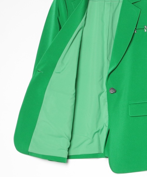 U:UME(ユーム)の「Relaxed Jacket With Mini Bag(テーラードジャケット・メンズ・グリーン・MEDIUM/LARGE)」の4枚目の写真