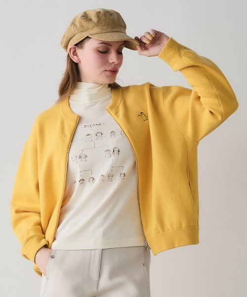STUDIO PICONE(スタジオピッコーネ)の「FAMILY TREE 冷感プルオーバー(Tシャツ/カットソー・レディース・ライトパープル/ホワイト/ブラック・M/L/LL)」の12枚目の写真
