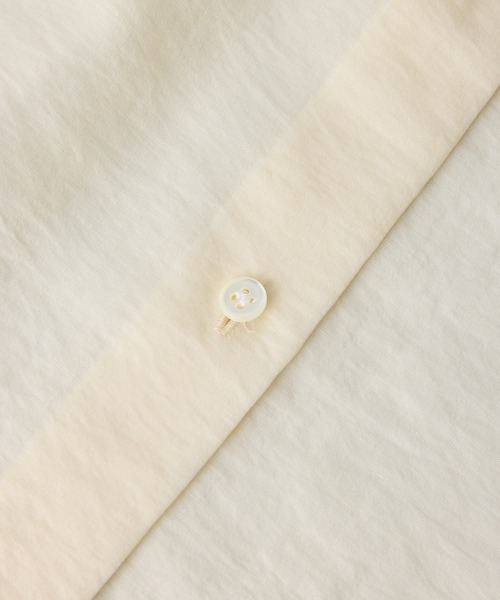 ROPE'(ロペ)の「チョーカー付きロングカフスナローシャツ(シャツ/ブラウス・レディース・オフホワイト/ピンク/ダークブラウン・38)」の14枚目の写真