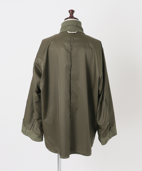 Spick & Span(スピックアンドスパン)の「ARCHIVE STANCE / アーカイブスタンス fale suede military JK(ミリタリージャケット・レディース・カーキ・FREE)」の22枚目の写真