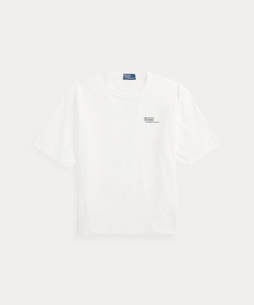 POLO RALPH LAUREN(ポロ ラルフ ローレン)の「リラックス フィット ロゴ ジャージー Tシャツ(Tシャツ/カットソー・メンズ・ホワイト・L/S/XL/XS)」の7枚目の写真