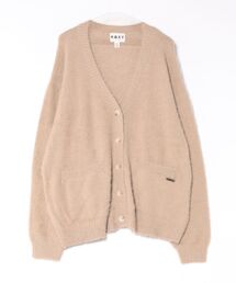ROXY SHAG HEART Vネックシャギーカーディガン 【2026年秋冬モデル】