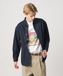 ライト ハイツイスト デニム オーバー シャツ