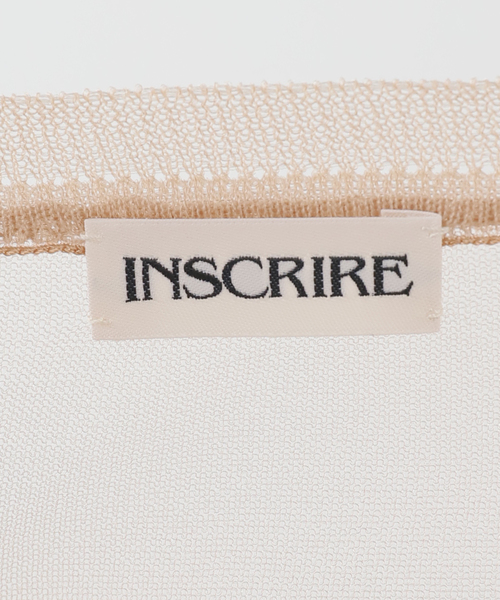 INSCRIRE(アンスクリア)の「INSCRIRE/アンスクリア Sheer Pullover Knit プルオーバー(ニット/セーター・レディース・ベージュ・FREE)」の6枚目の写真