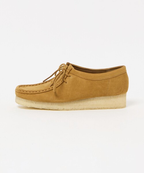 Clarks Originals(クラークスオリジナルズ)の「【国内EXCLUSIVE】<Clarks Originals>ワラビー シューズ / Wallabee(モカシン/デッキシューズ・レディース・ブラウン系・UK 5/UK 4/UK 6)」の1枚目の写真