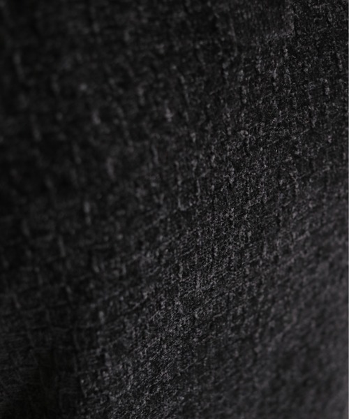 &g'aime（アンジェム）の「【&ｇ'aime 】モールヤーンカノコ編みポロニット　Chenille Moss Stitch Polo Knit（ポロシャツ・レディース・アイボリー/ブラウン/ブラック・FREE）」の18枚目の写真