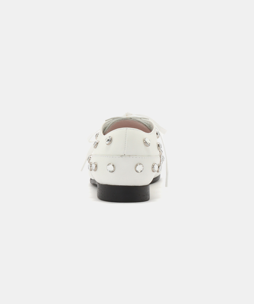 IENA(イエナ)の「LACADE/ラカド RENJI CRYSTAL シューズ 00801-2503-01(その他シューズ・レディース・ホワイト・38/37/36)」の3枚目の写真