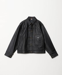 MONKEY TIME（モンキータイム）の「＜Lee＞レザー カウボーイ ジャケット（ブルゾン）」