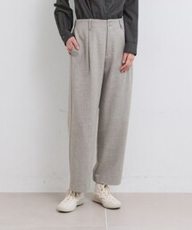 クラシカルツイードテーパードパンツ