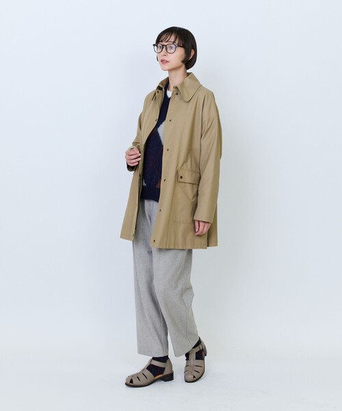 LOISIR(ロワズィール)の「クラシカルツイードテーパードパンツ(その他パンツ・レディース・チャコールグレー/ベージュ・40/38/36)」の5枚目の写真