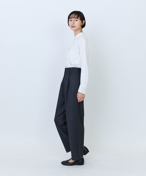 LOISIR(ロワズィール)の「クラシカルツイードテーパードパンツ(その他パンツ・レディース・チャコールグレー/ベージュ・40/38/36)」の12枚目の写真