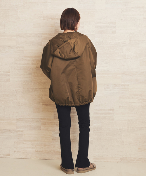 plage(プラージュ)の「millitary satin ブルゾン(その他アウター・レディース・ブラック/ブラウン・36/38)」の18枚目の写真