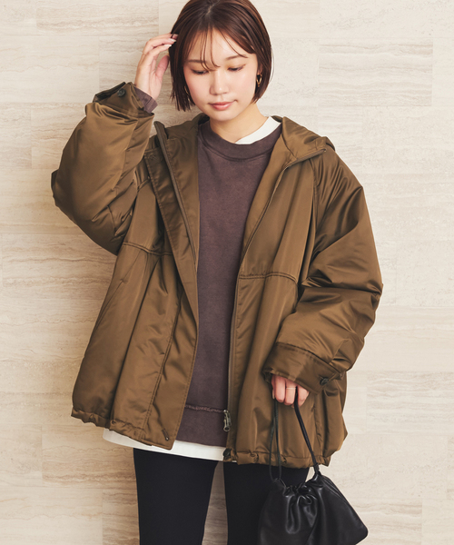 plage(プラージュ)の「millitary satin ブルゾン(その他アウター・レディース・ブラック/ブラウン・36/38)」の19枚目の写真