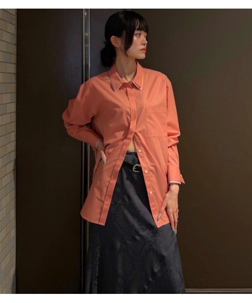 LE CIEL BLEU(ルシェルブルー)の「ダブルカラー&カフシャツ / Double Collar & Cuff Shirt(シャツ/ブラウス・レディース・ベージュ/ライトピンク/オフホワイト/ブラック・36)」の4枚目の写真