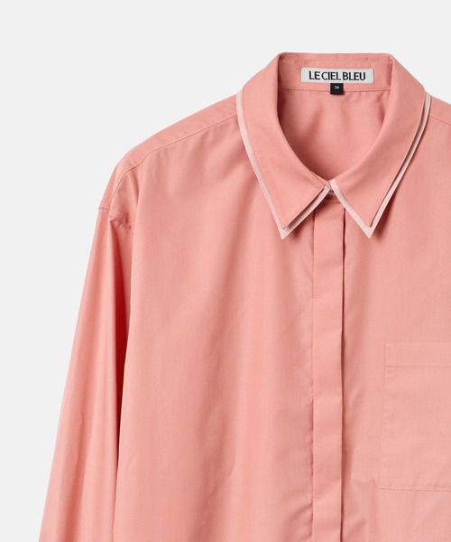 LE CIEL BLEU(ルシェルブルー)の「ダブルカラー&カフシャツ / Double Collar & Cuff Shirt(シャツ/ブラウス・レディース・ベージュ/ライトピンク/オフホワイト/ブラック・36)」の22枚目の写真