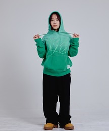 【EFFECTEN】Gradation fade pullover hoodie